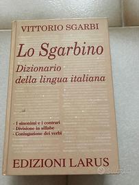 Dizionario italiano Lo Sgarbino Edizione Larus