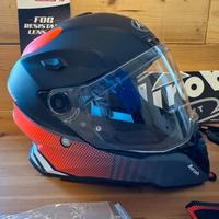 Casco Airoh Commander (Arancione/Antracite)
