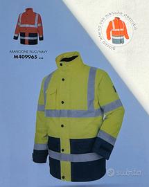Giaccone 3 in 1 fluo XXL