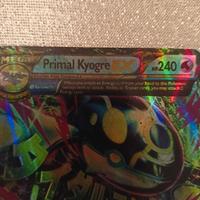 carta Pokemon Primal Kyogre EX 