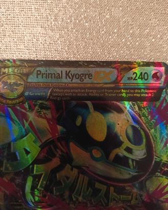carta Pokemon Primal Kyogre EX 
