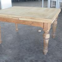 TAVOLO DA CUCINA ALLUNGABILE antico 139X100