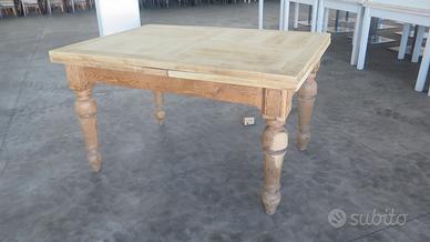 TAVOLO DA CUCINA ALLUNGABILE antico 139X100