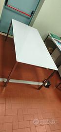 Tavolo  2 Tavoli Moderni 180x85 in Vetro