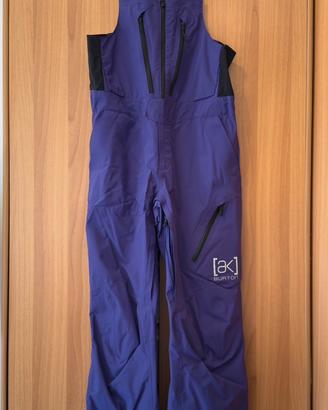 Salopette Burton AK goretex taglia M