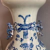 VASO cinese antico alto 59 cm