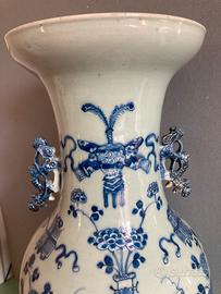 VASO cinese antico alto 59 cm