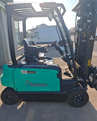 Carrello elevatore elettrico mitsubishi fb20an