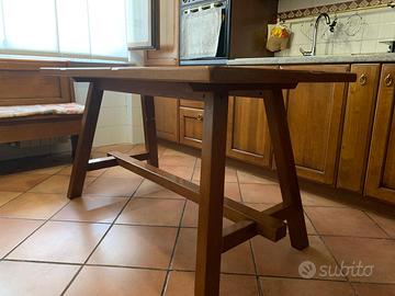 Tavolo cucina arte povera