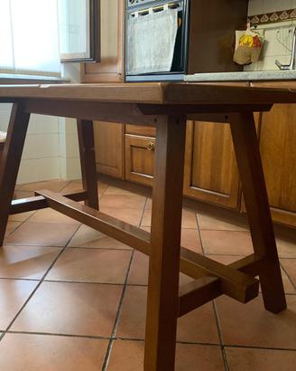 Tavolo cucina arte povera