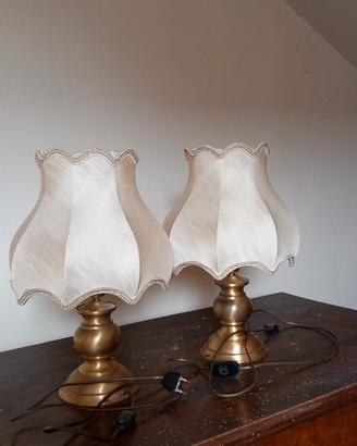 coppia lampade  vintage 