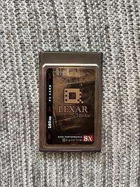 Lexar digital film card 160mb + Pretec adattatore