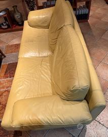 Divano in pelle 3 posti