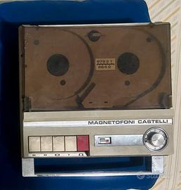 MAGNETOFONO a BOBINA Aperta* CASTELLI Nel * 1968