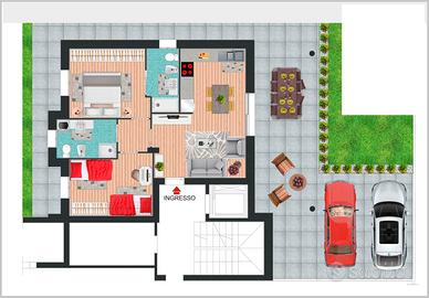 Architetto Rendering 3D Fotoinserimenti