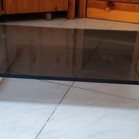 Tavolino basso in plexiglass 