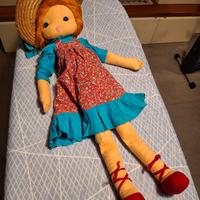 Bambola in panno marca "Lenci" anni 60 Lencirella