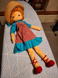 Bambola in panno marca "Lenci" anni 60 Lencirella