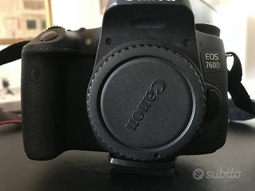 Canon EOS 760d come nuova con obiettivi