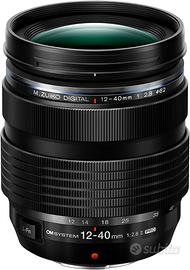 NUOVO Olympus OM SYSTEM ED 12-40mm F/2.8 GARANZIA