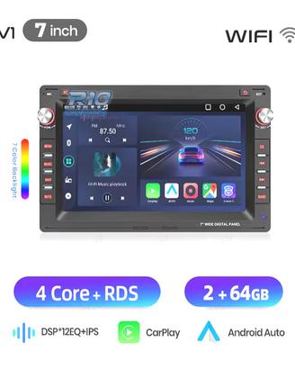 RADIO GPS ANDROID 14 PER SEAT SKODA VOLKSWAGEN VW 