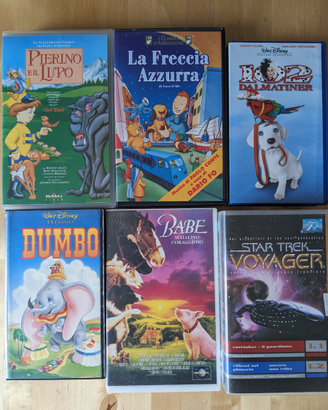 Videocassette VHS originali