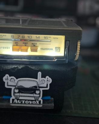 Autoradio Vintage Anni 60 Autovox Transmobil 3 BT