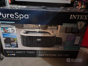 Piscina intex purespa greystone deluxe