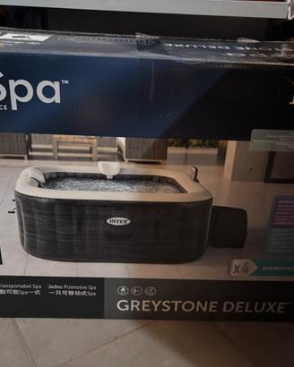 Piscina intex purespa greystone deluxe