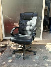 Poltrona ufficio in pelle