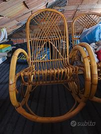Sedie in vimini.