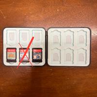 Giochi switch + cofanetto 12 slot