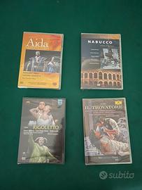 Lotto 4 DVD Opera Lirica G. Verdi SIGILLATI