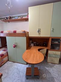 cameretta con due lettini