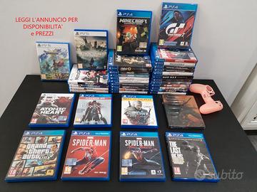 Giochi PS4 e PS5