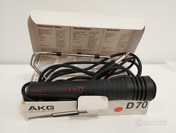 microfono AKG D70M cardioide