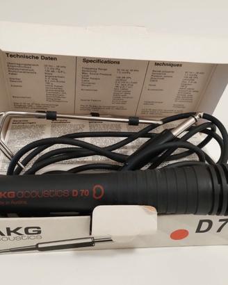 microfono AKG D70M cardioide