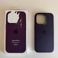 Cover silicone Apple iPhone 16 Pro Originale