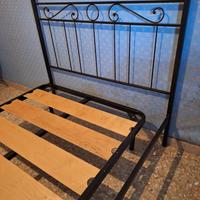 Letto ferro battuto piazza e mezza