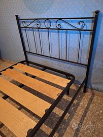 Letto ferro battuto piazza e mezza