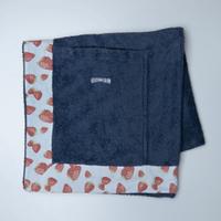 Telo Mare Vilebrequin 100% Cotone Blu Asciugamano