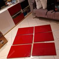Ante ikea rosso lucido