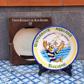 Piatto del Buon Ricordo Ristorante Azzurra (Riccio
