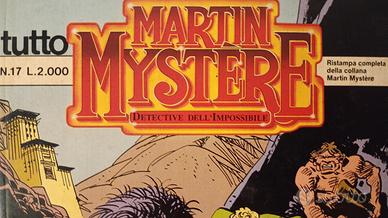 Martin Mystere Tutto n. 17  settembre 1990 Bonelli
