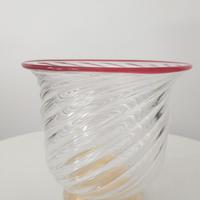 Elegante vaso Seguso, Murano, anni 1970