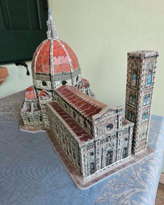 Puzzle 3d Duomo di Firenze e campanile di Giotto