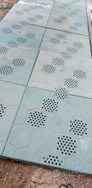 pavimentazione in plastica per roulotte/camper