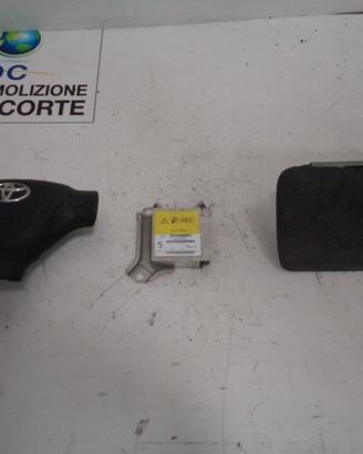 KIT AIRBAG COMPLETO TOYOTA Aygo 1° Serie (05>08)