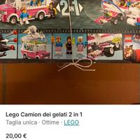 Lego camion gelati