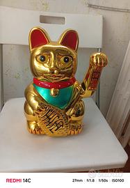 Gatto cinese portafortuna-soldi